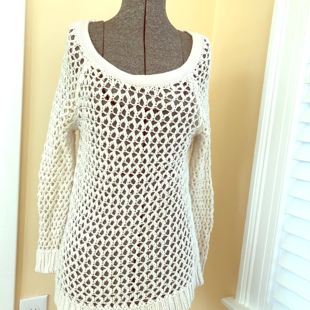 Crochet sweater